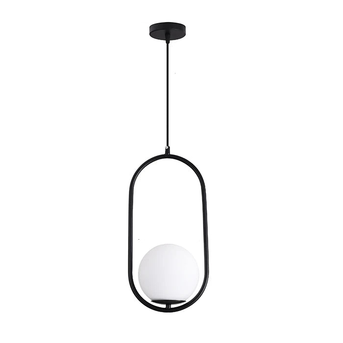 Modern Nordic Glass Ball Pendant Lights