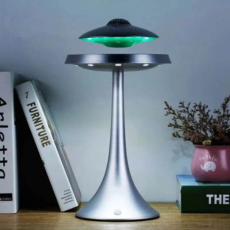 Wireless Charging UFO Life  Wireless Bluetooth Speakers Fashion Lamp