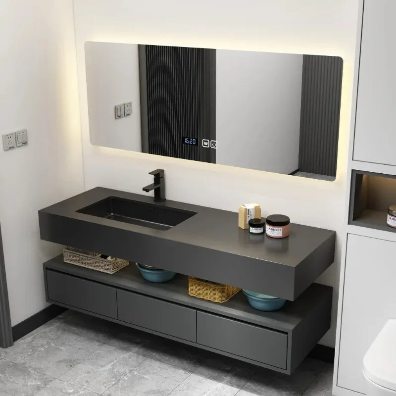 Luxury Floating Bathroom Vanity Set