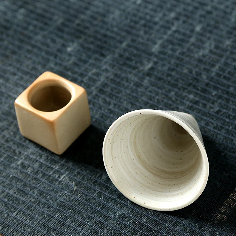 1Pcs Creative Retro Ceramic Coffee Cup